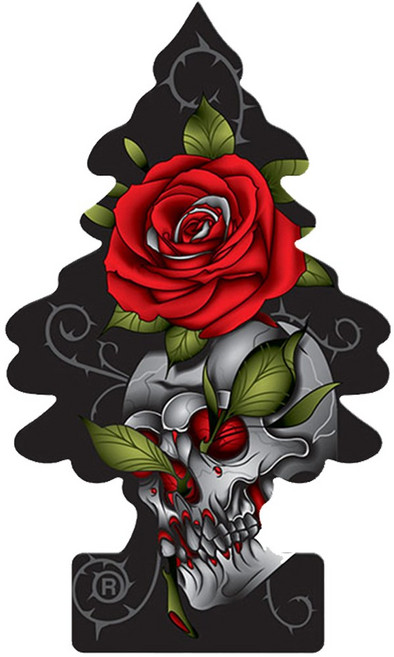 리틀트리 차량용 종이 방향제 옷장용 걸이형 디퓨저, 1개, 리틀트리 로즈쏜