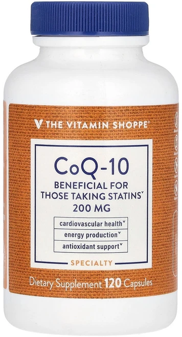 The Vitamin Shoppe CoQ-10 200mg 캡슐 120정 Shoppe (더 비타민 샵), The Vitamin Shoppe, CoQ-10, 20, 1개 - 쿠팡