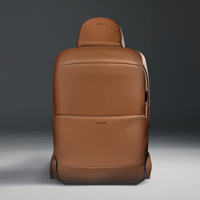 메이튼 팰리카빈 디올 뉴 팰리세이드 LX3 튜닝 용품 시트백 커버 킥매트 카시트 보호 운전석/조수석 세트, 1개, 블랙 (조수석)