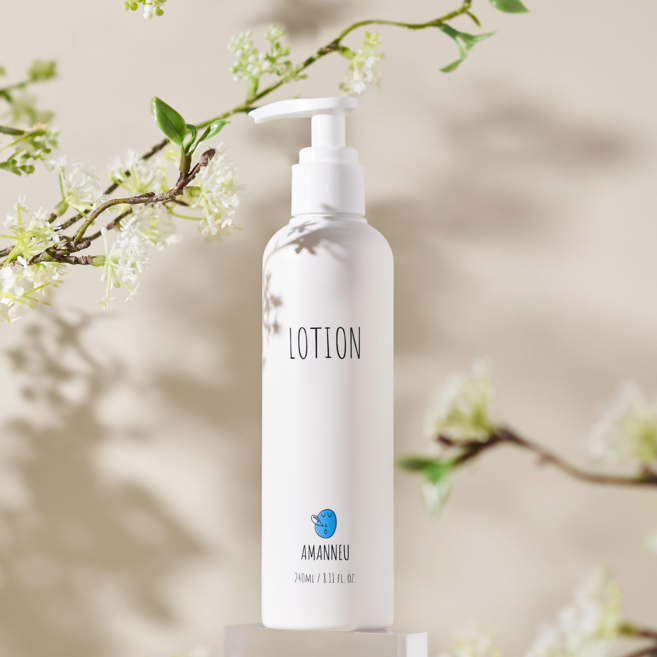 아망느로션 고보습 영유아 베이비, 3개, 240ml