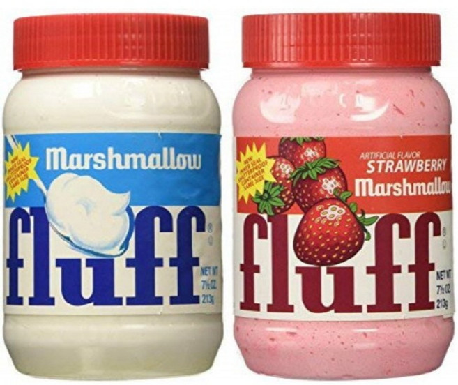 미국 Fluff 마시멜로우잼 마시멜로잼 오리지널 딸기 2종 x213g, 2개, 213g