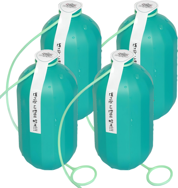 홈블린 대용량 자동 클리너 변기세정제 (위생줄 포함) B144, 4개, 320g