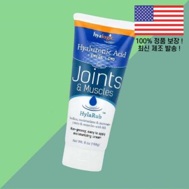 히알로직 하이라럽 모이스처라이징 머슬 크림 6온스 168g Hyalogic HylaRub Moisturizing Joint Muscle Cream 6oz, 히알로직 하이라럽 모이스처라이징 머슬 크림 6온스 16 - 쿠팡