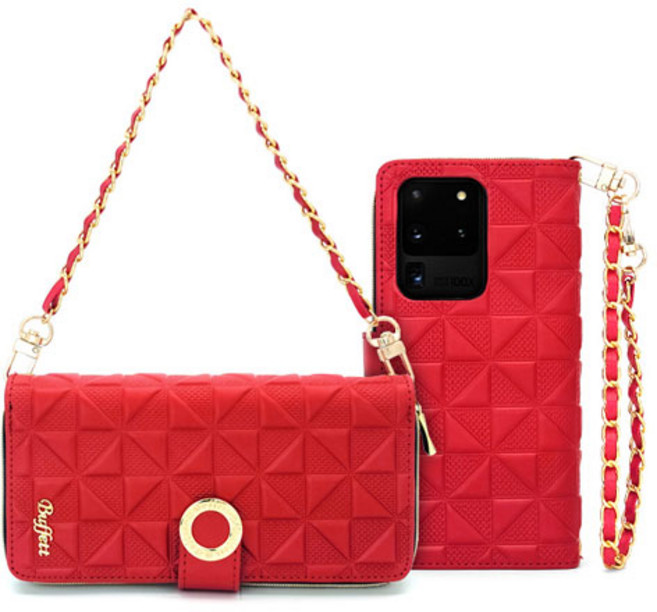 갤럭시S21 G991 버핏 퀸 체스 지갑형 지퍼 다이어리 휴대폰 케이스 스트랩 포함