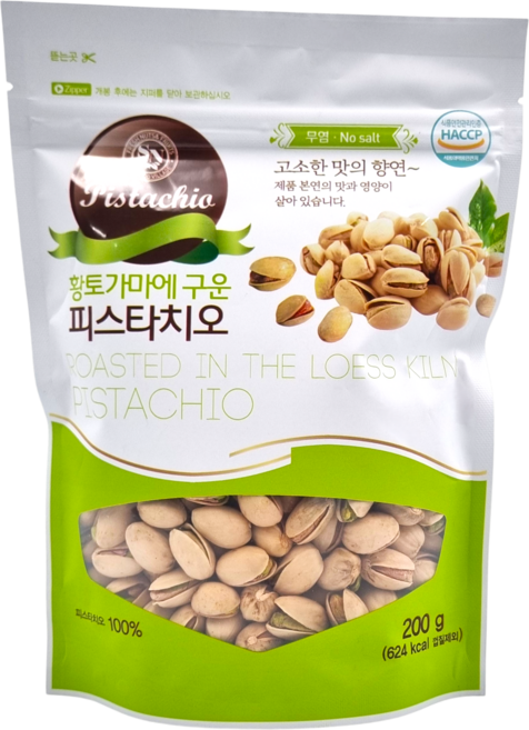 소니가 황토가마에 구운 피스타치오, 200g, 1개