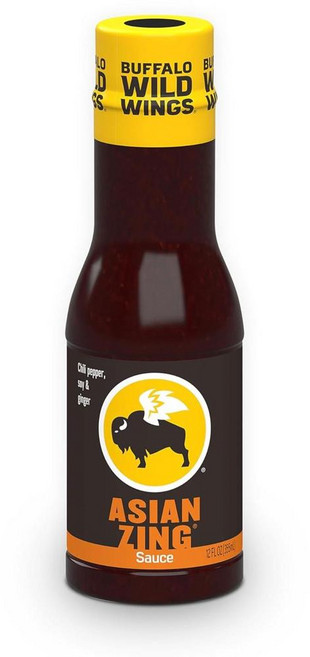 Buffalo Wild Wings 아시안 생강 소스 완벽한 디핑 소스 간장 및 생강 맛 Asian Ginger Sauce the perfect dipping sauce soy an, 9개, 355ml