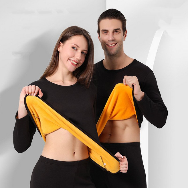 에이프릴랩스 벨벳안감 2중 보온 겨울 내복 내의