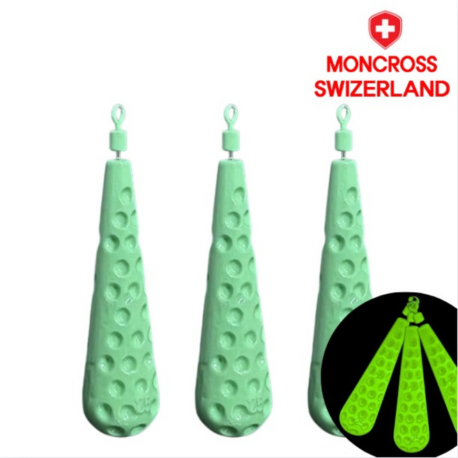 몽크로스 딤플 방망이 야광봉돌, 1개, 4개입