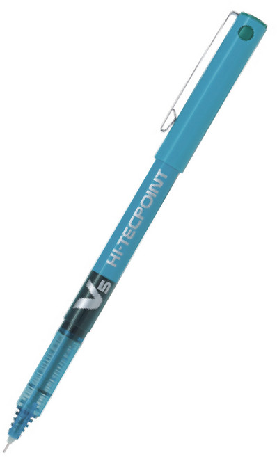 PILOT 百樂 BX-V5 直液式鋼珠筆 0.5mm 淺藍, 1支