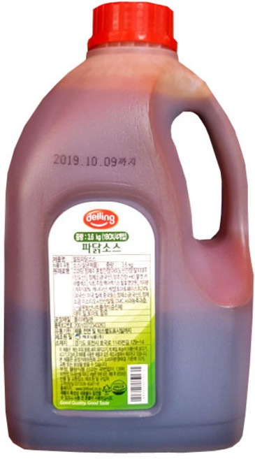 델링파닭소스 3.6kg 마늘간장소스 대용량 치킨양념, 2개