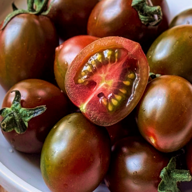 [달콤짭짤] 고당도 대저 짭짤이 흑대추방울토마토, 1박스, 2kg