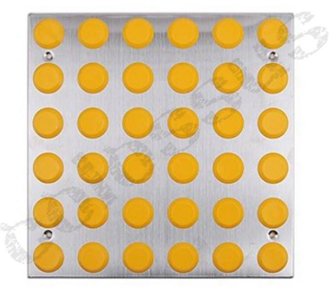 콜로서스 점자블럭 스텐피스 장애인블럭, 1개, 색상