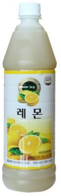 청솔 레몬 음료 원액, 3개, 835ml