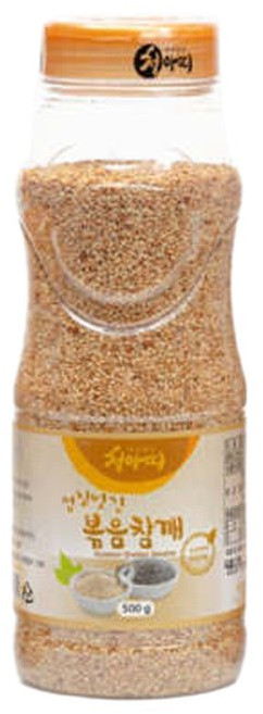 청아띠 껍질벗긴볶은참깨 국내산 PET 1kg, 1개
