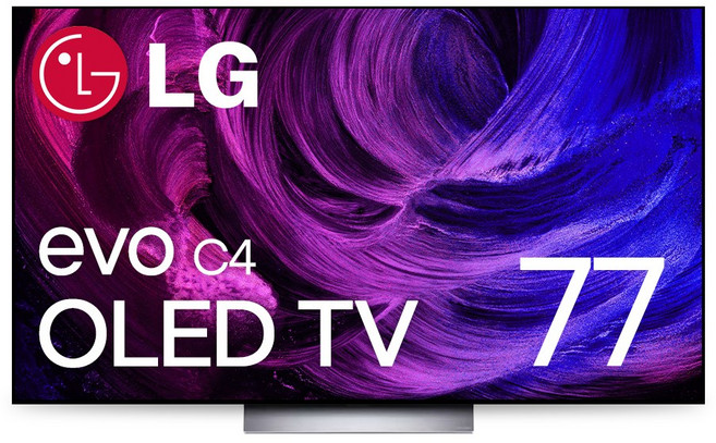 LG전자 올레드 evo 4K 194cm(77인치) OLED77C4 UHD 대형 TV, 방문설치, 벽걸이형, OLED77C4_지방권