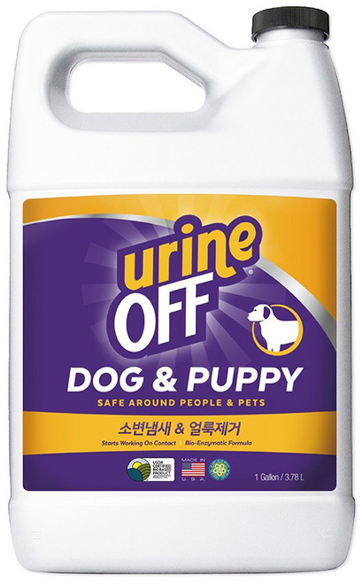 유린오프 강아지 배변 탈취제, 3.78L, 1개