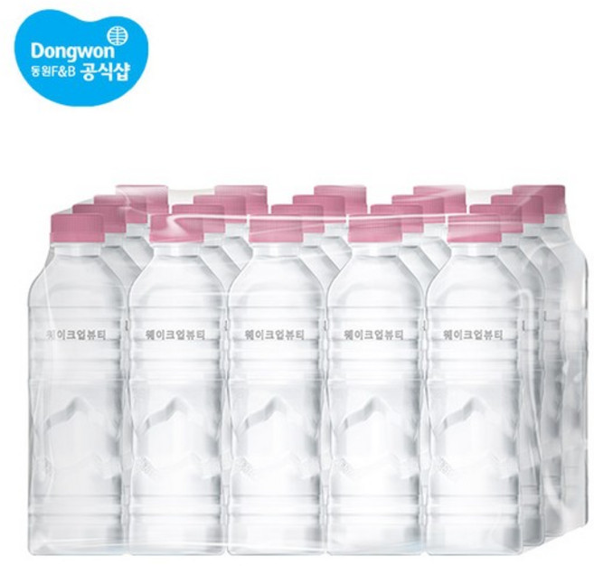 샘물 웨이크업 뷰티 500ml 20병, 단품