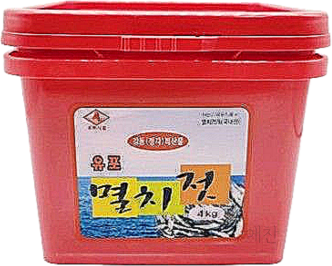국내산 생멸치육젓 숙성멸치건더기젓 멜젓, 1개, 4kg