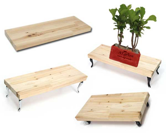 리폼플러스 소나무 25T 원목선반 세트 벽선반, 소나무25원목선반