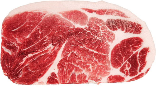 행복미트 돼지 통목살 부드럽고 맛좋은 왕목살 목전지 수욕 찜 국거리용, 1개, 2kg