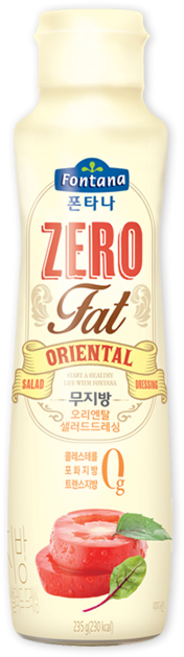 폰타나 무지방 오리엔탈 샐러드 드레싱, 235g, 1개