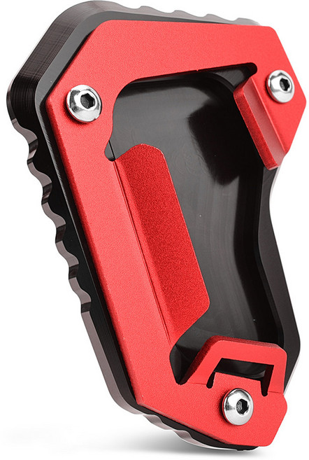 오토바이 사이드 스탠드 확대기 플레이트 패드 트라이엄프 1200 익스플로러 2012 2021 타입 V13, 빨간