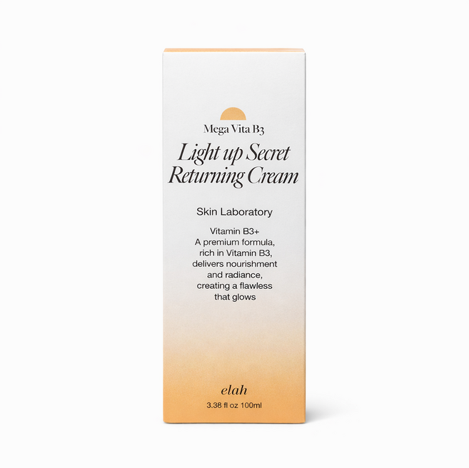 엘롭 메가비타 B3 라이트업 시크릿 리터닝 크림, 1개, 100g