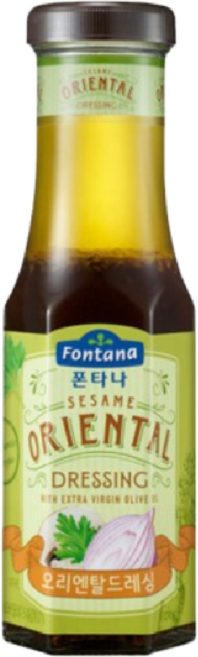 폰타나 오리엔탈 샐러드 드레싱 270g, 4개