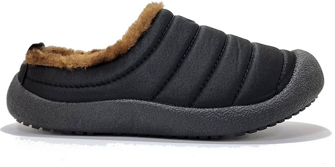 겨울 털 패딩 슬리퍼 여성 남성 커플 경량 방한 캠핑신발 털슬리퍼 털 실내화 따뜻한 슬립온 패딩뮬 슬립온