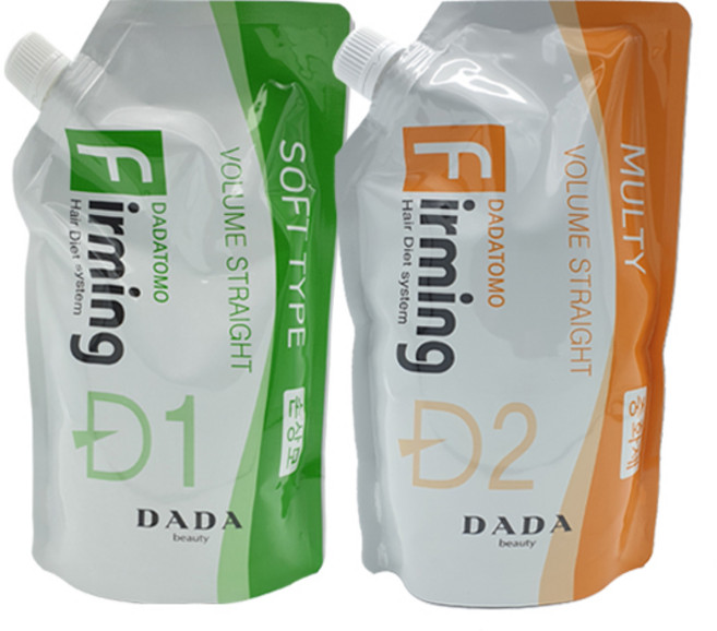 다다토모 퍼밍 헤어 다이어트 시스템 매직약 500ml 소프트타입(손상모)+2제 액상 신형, 1개