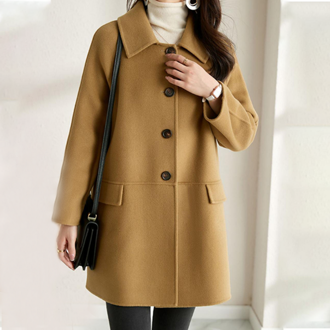 로렌미 포버튼 카라넥 코트 S251013FW-7