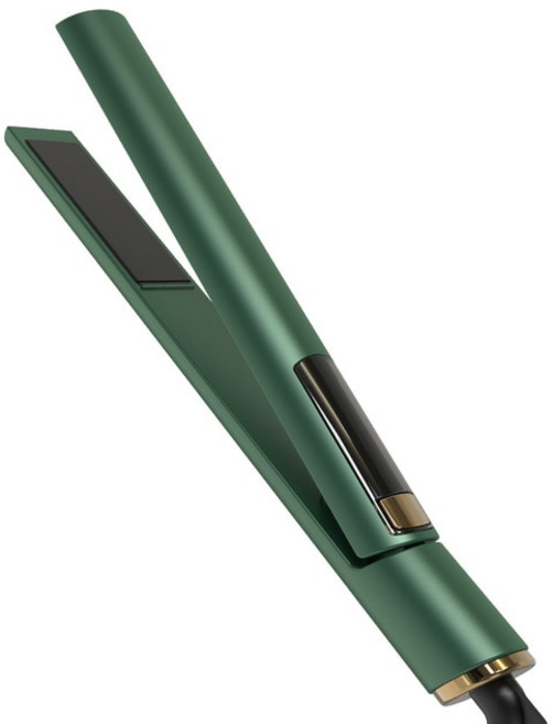 LISAPRO 2in1LED 헤어 스트레이트 플랫 아이언 스타일용 15초 빠른 히팅 고데기, 1개