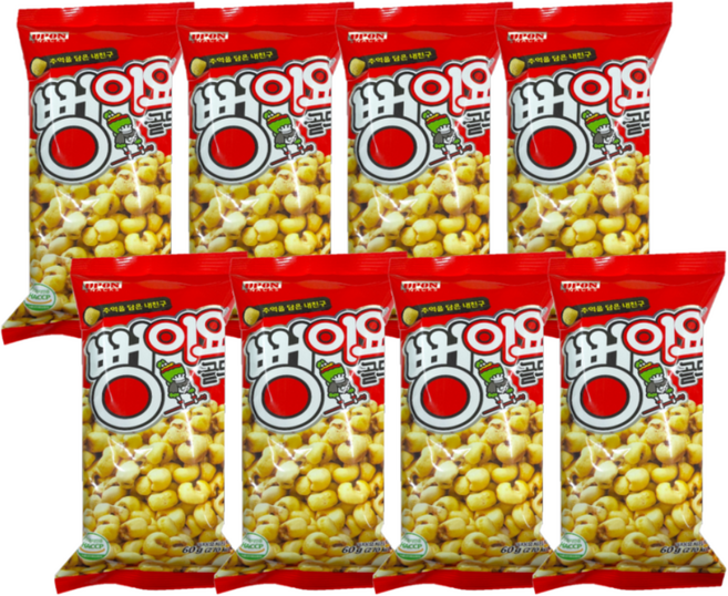 서울식품 뻥이요 골드, 60g, 8개