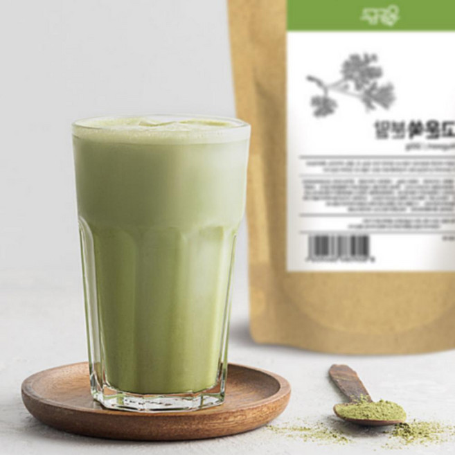 국산 100% 쑥가루 쑥분말 쑥라떼 분말 200g, 단품