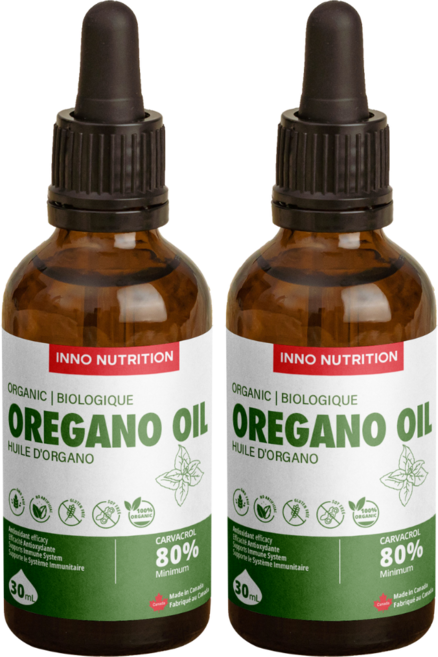 이노뉴트리션 천연 오레가노 오일 100% 원액 카바크롤 85% 함유 효능, 2개, 30ml