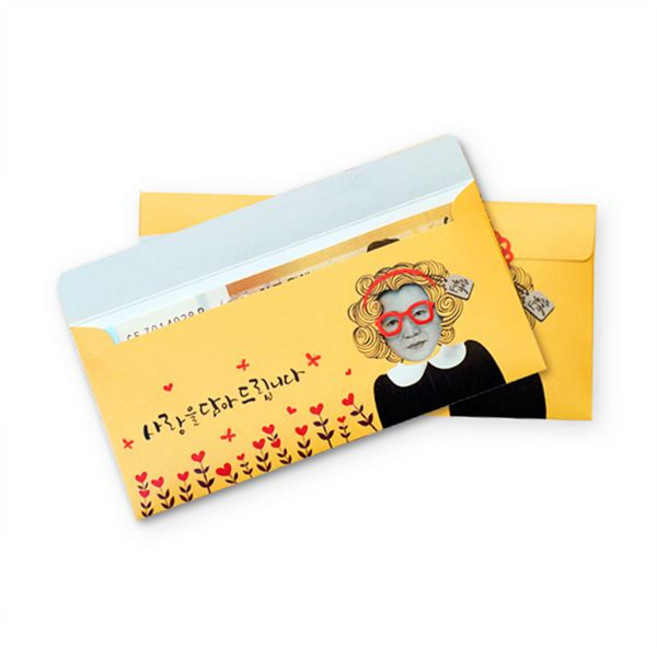 방긋 신사임당님 돈봉투 3매SET (079-ME-0023), 2세트