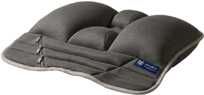 백업바디 suit pillow 자체개발 일자목 경추 베개 c커브 낮은 베개, 진그레이, 1개