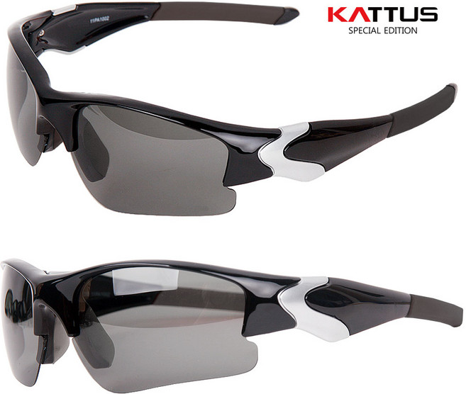 KATTUS 스포츠고글 KA1002 편광선그라스 고글 자외선차단 방탄렌즈 스포츠 자전거 등산 낚시 남자 남성 썬글라스, KA1002 스포츠고글, 1개
