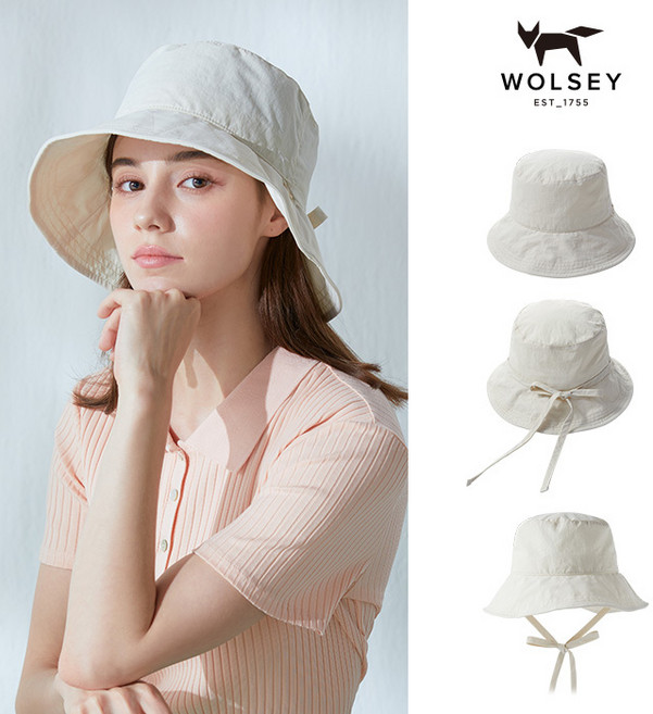 [울시] 여성 투홀 버킷햇 여성 골프 버킷햇 벙거지모자 여성 골프 벙거지 여자 골프 벙거지 여자 골프 모자 여성 여름 햇빛 자외선차단 모자 골프