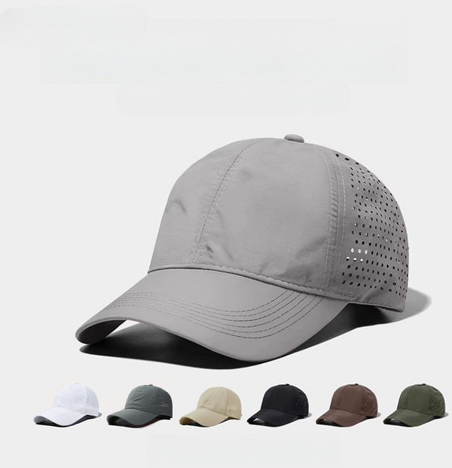 대두볼캡 드라이핏 마라톤모자 워터파크 나일론 트레일러닝모자 자외선차단 오리부리형 빅사이즈 모자