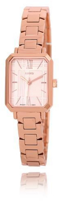 로이드 어썸스퀘어 클래식 체크다이얼 여성 메탈시계