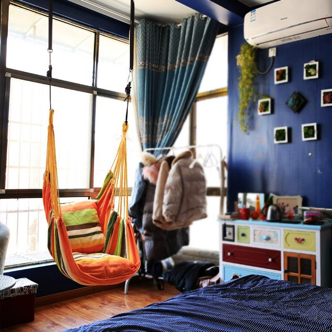 리프트 그네의 문틀고정 해먹 컬러 A타입 스윙 끈수납백 방문 그네의자 실내, 들보 세트, 빔 패키지-캔디