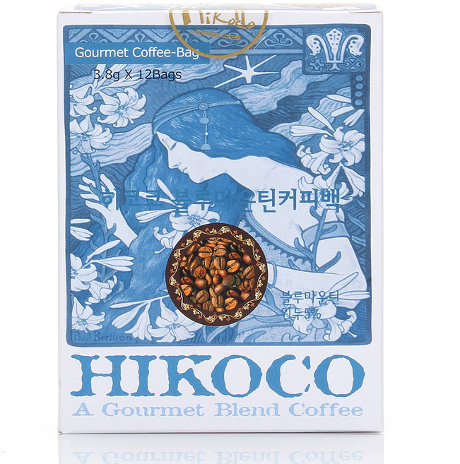 히코코 블루마운틴 커피티백, 12개입, 1개, 3.8g