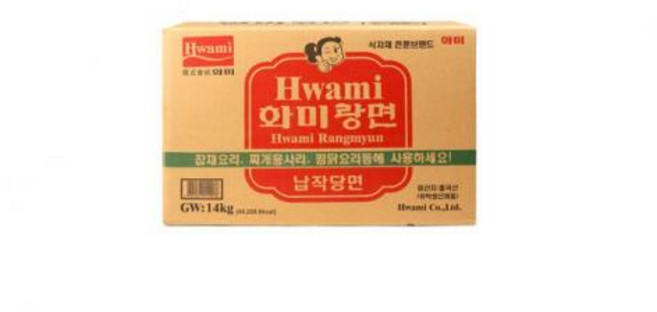 넙적당면 덕용 화미, 14kg, 1개