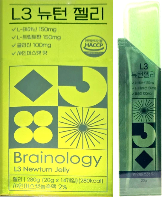 기질 젤리 L3 뉴턴 젤리, 1개, 280g - 쿠팡