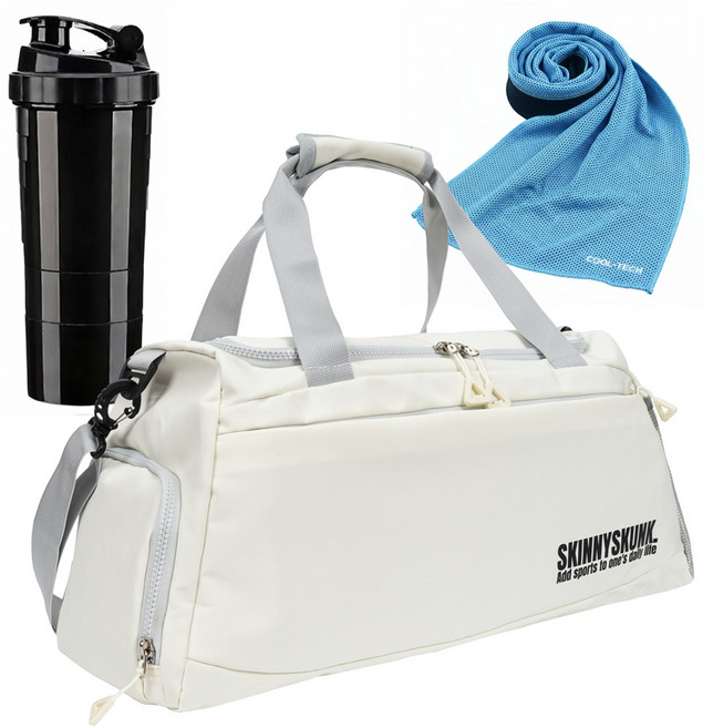 스키니스컹크 헬스 가방 더플백 운동 축구 복싱 더블백 신발분리