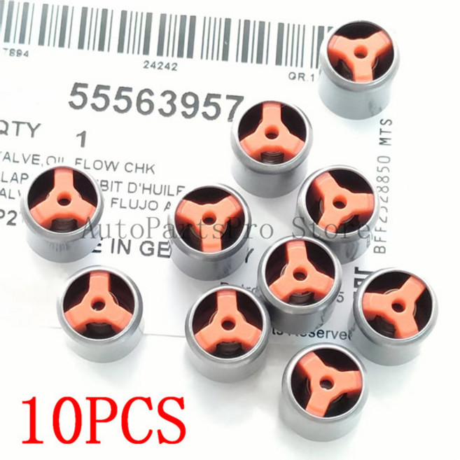 10X 오일 바이패스 밸브 OEM 55563957 Chevrolet cruze 1.6 1.8 Epica 1.8 용 오일 체크 밸브, [01] 옵션1
