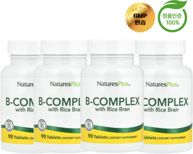 2+2 네이처스플러스 비타민B 복합체 90정, 4개