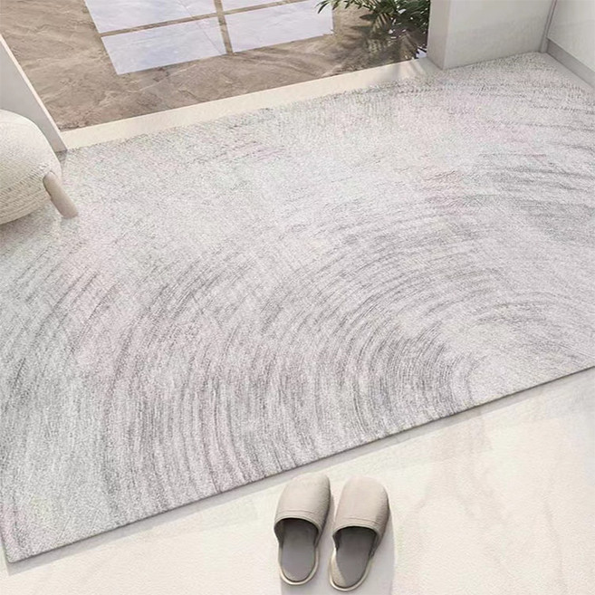 발매트 PVC 방수 현관 매트 미끄럼방지 빨아쓰는 발판, 1개, B_프렌치 블랙스톤