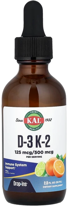 KAL D-3 K-2 드롭 시트러스 59ml(2fl oz) KAL (칼), 1, 59ml - 쿠팡